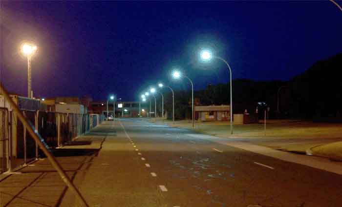 LED Street Light, LU4 installed by Australia Defense Department