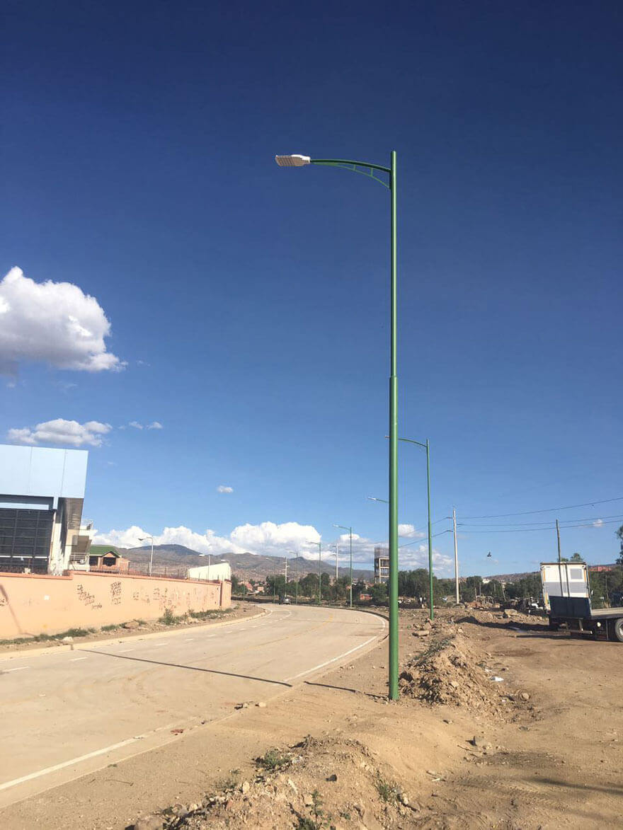 BBE LED street light enter into Bolivia