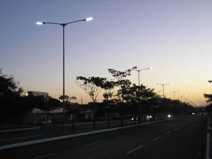 LED Street Light, LU6 in Palmas, Brazil