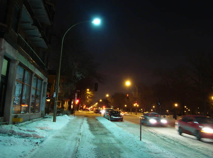 LED Road Lighting, LU4 in Canada