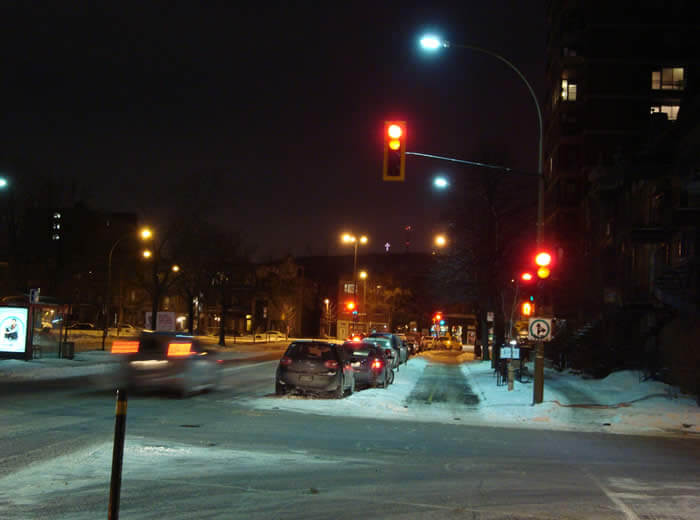 LED Road Lighting, LU4 in Canada