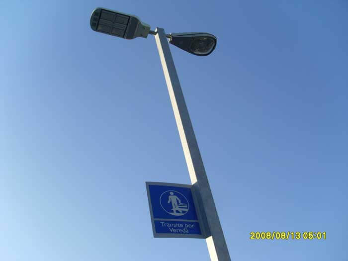  LED Street Light, 56W, BBE LU2 in Chile