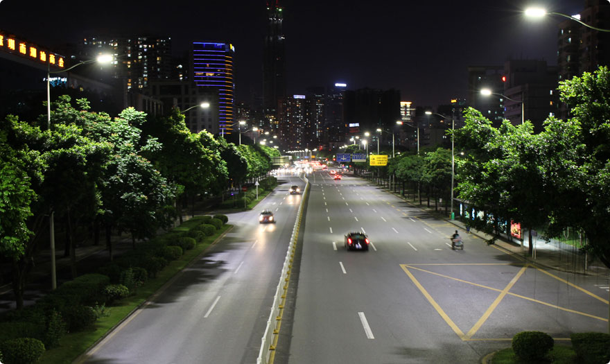 BBE installed more than 14,000pcs LED street light in Futian area