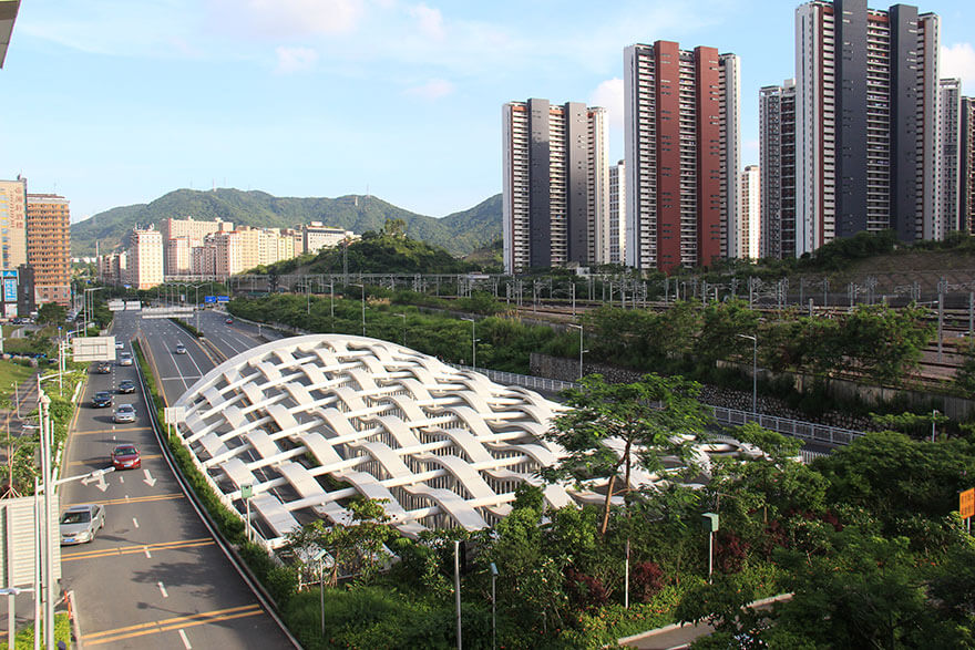 BBE LED Street Light LS series around Shenzhen North Railway Station, China