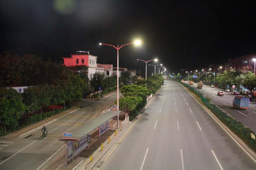 BBE LED street light saves huge energy for Shenzhen city