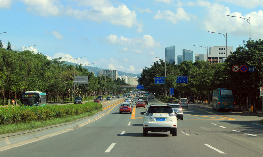 BBE LS10 in Huanggang Road, Shenzhen, China