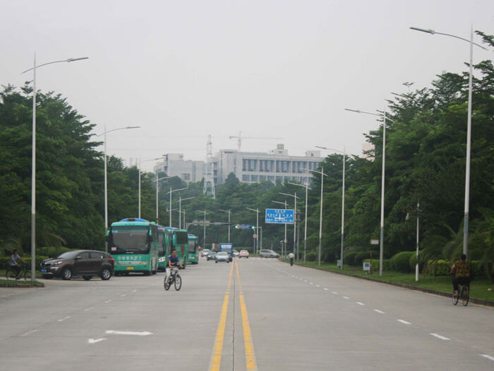 BBE Street Lighting in Nanshan S&T Park, Shenzhen, China