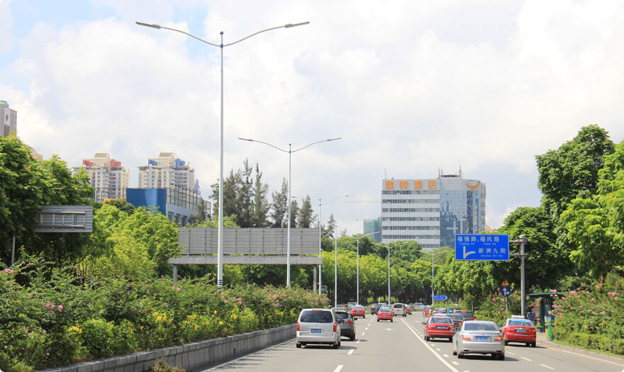 BBE LED Roadway lighting improves Shenzhen’s ecology