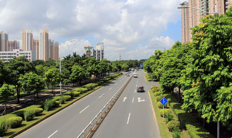 BBE LED Roadway lighting improves Shenzhen’s ecology