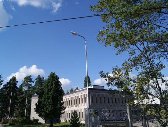 LED Street Light, LU1 in Heinola, Koskensaarentie, Finland