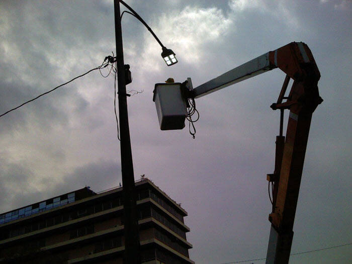 LED Street Light, LU4 in Guatemala