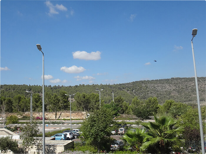 LU 4 Parking Lot Lighting in Israel