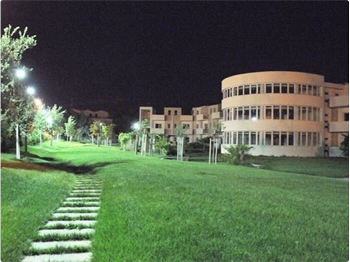 LU2 for exterior lighting in Corato, Italy