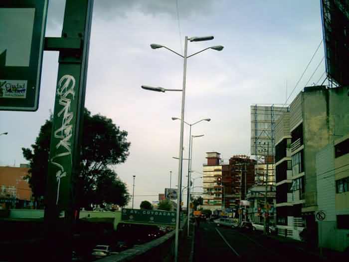 LED Street Light, LU6 in Mexico City, Mexico