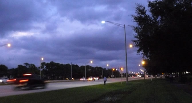 BBE LED Street Light LD144 was installed in US already