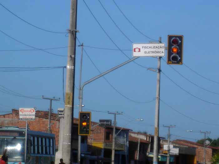 LED Traffic Light in Brazil