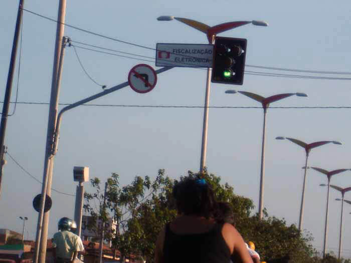 LED Traffic Light in Brazil