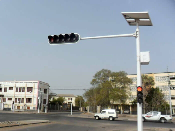 BBE Wireless Solar Traffic Lights in Djibouti