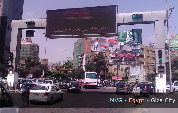 LED Traffic Lights from BBE in Egypt