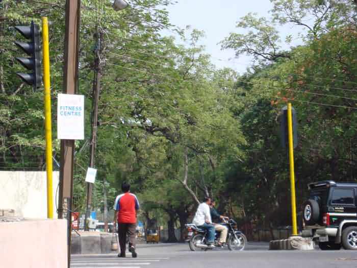 LED Traffic Light in Hyderabad, India