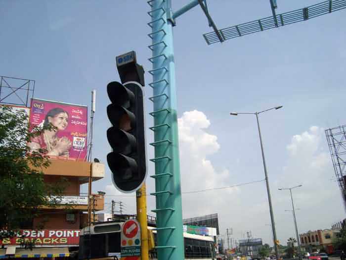 LED Traffic Light in Hyderabad, India