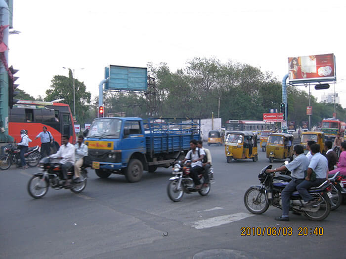 LED Traffic Light in Hyderabad, India