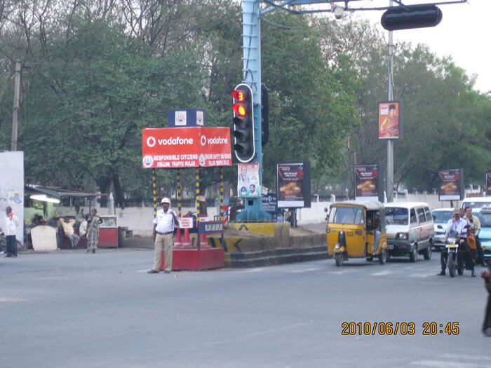 LED Traffic Light in Hyderabad, India