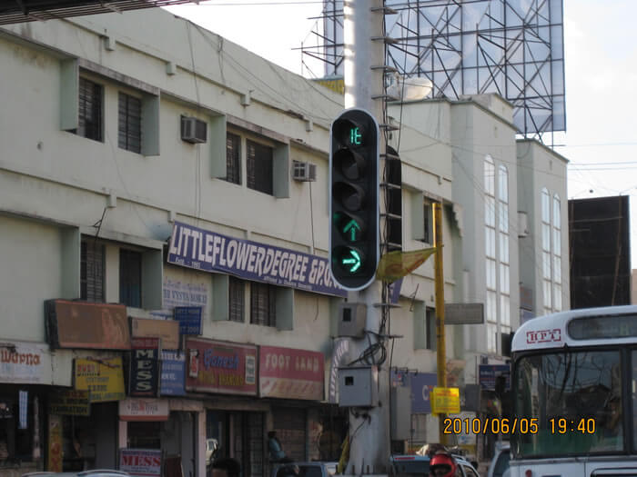 LED Traffic Light in Hyderabad, India