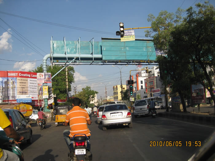 LED Traffic Light in Hyderabad, India