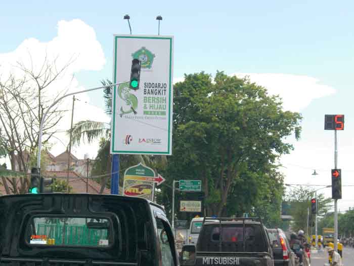 LED Traffic Light project in Sidoarjo East Java Indonesia