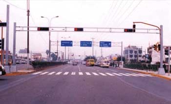 LED Traffic Light in Peru