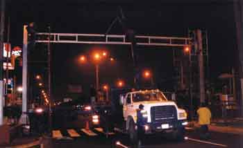 LED Traffic Light in Peru