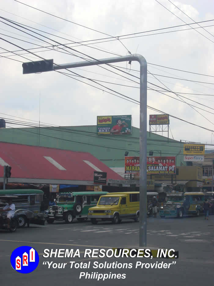 Traffic Light Project in Philippines.