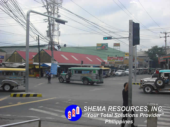 Traffic Light Project in Philippines.