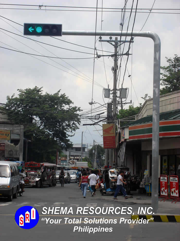 Traffic Light Project in Philippines.