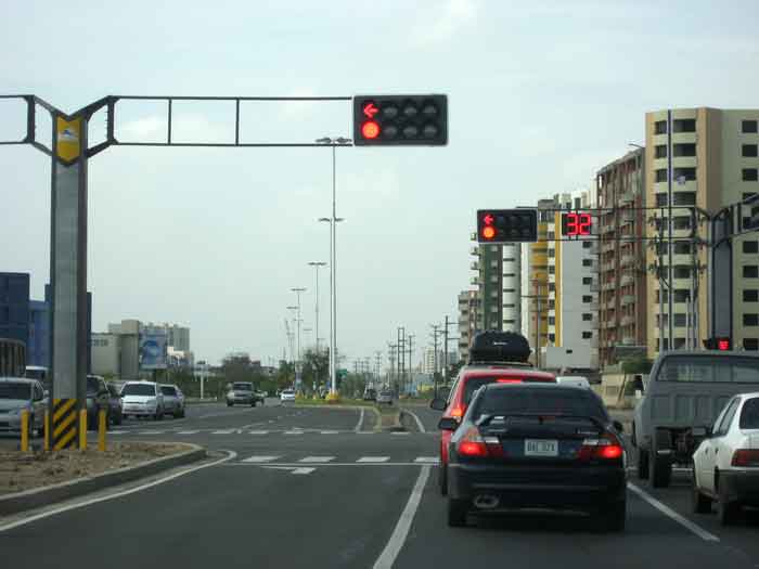 LED Traffic Light in Venezuela