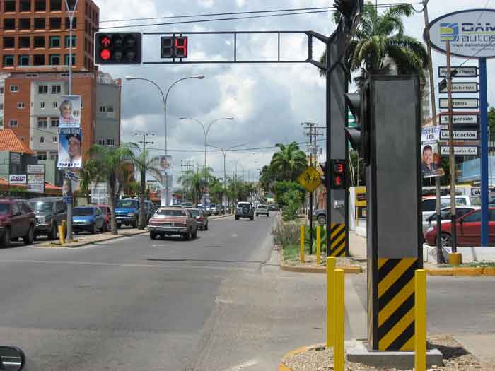 LED Traffic Light in Venezuela