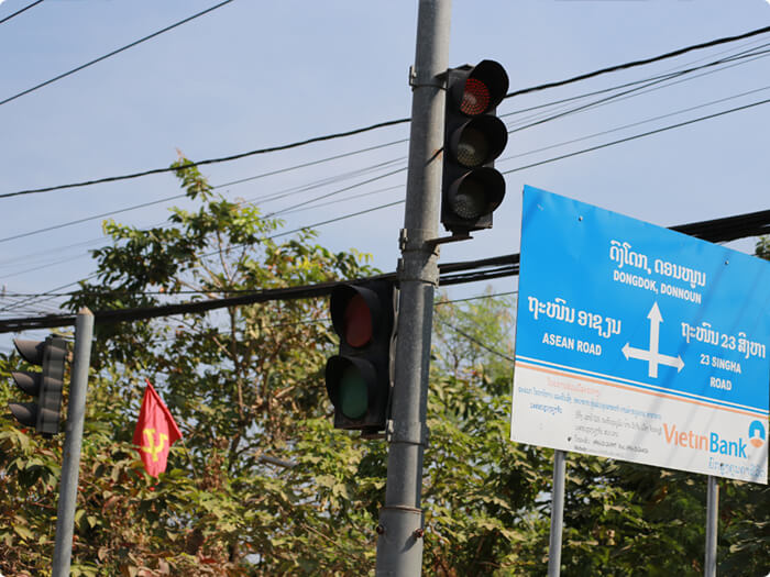 Encounter BBE Traffic Project in Vientiane, Laos