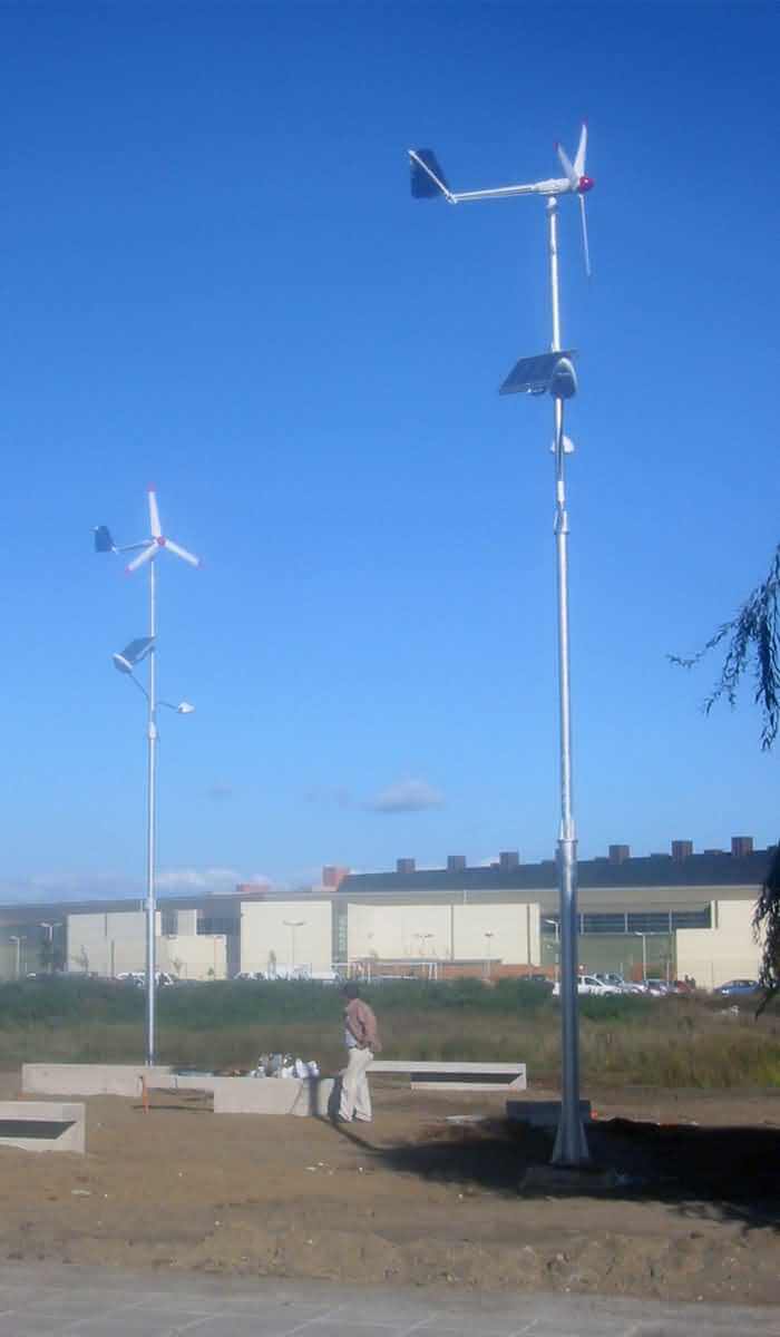 Solar LED Street Light (LU1) in Chile