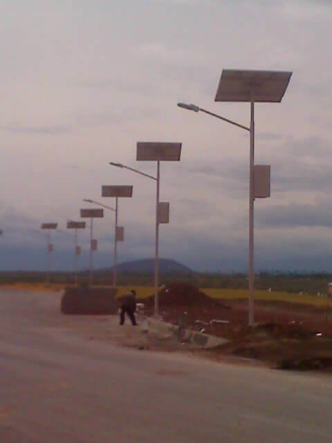 Solar LED Street Light (LU2) in Mexico