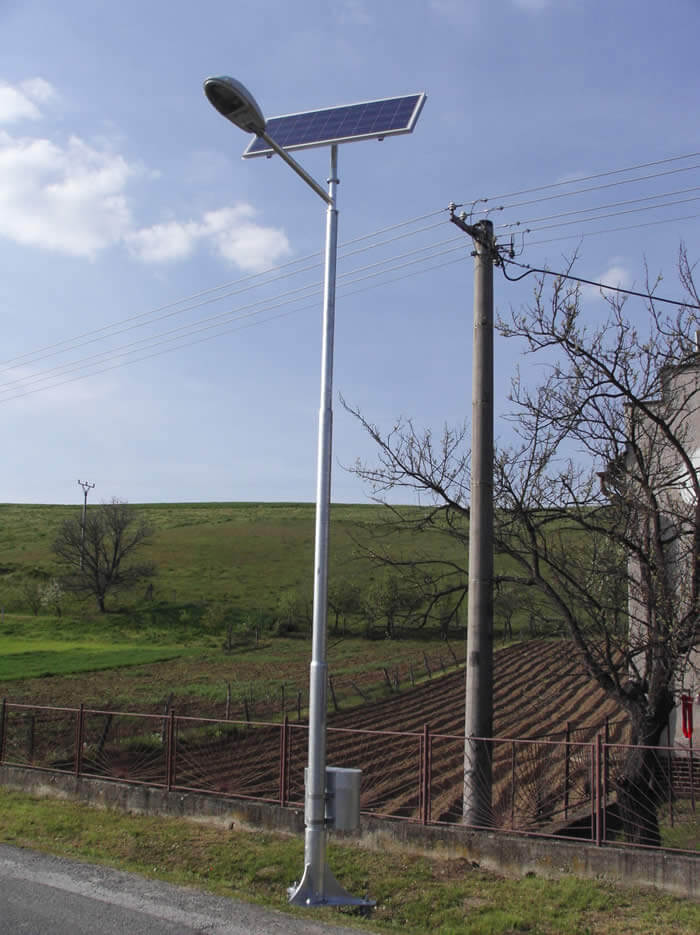 Solar LED Street Light, SP90 in Slovakia