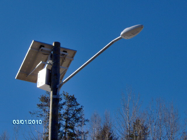 Solar LED Street Lighting, LU1 in New Hampshire, USA