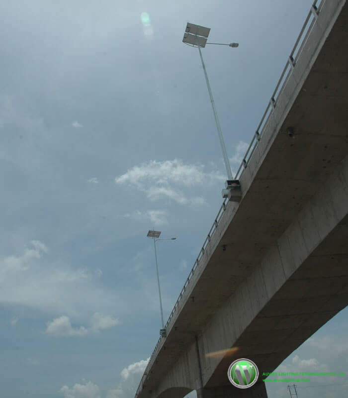 Solar LED Street Lighting, LU2 in Ho Chi Minh City, Vietnam