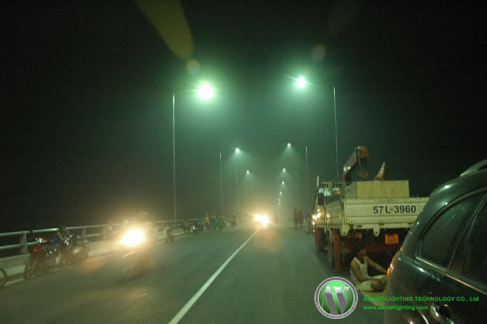 Solar LED Street Lighting, LU2 in Ho Chi Minh City, Vietnam