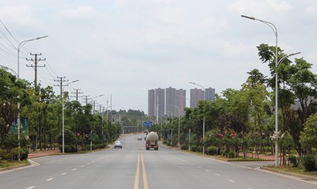 BBE LED Street Light LU series in Changsha, China