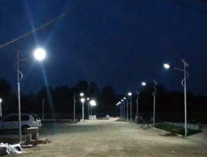 LED Chinese street light is better-than-expected in rainy and foggy days