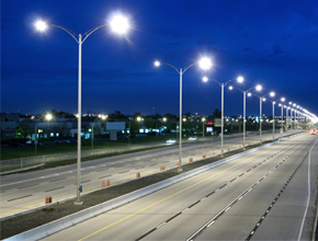 Three developing phase of LED street light