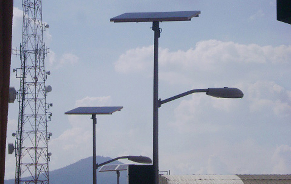 Solar LED Street Light, SP90 in Mexico