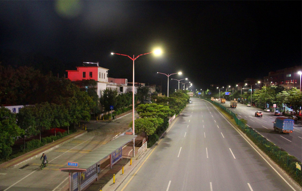 BBE LED street light saves huge energy for Shenzhen city