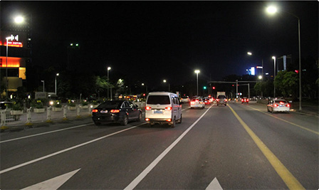 BBE LS6, installed in Huafu Road, Shenzhen, China